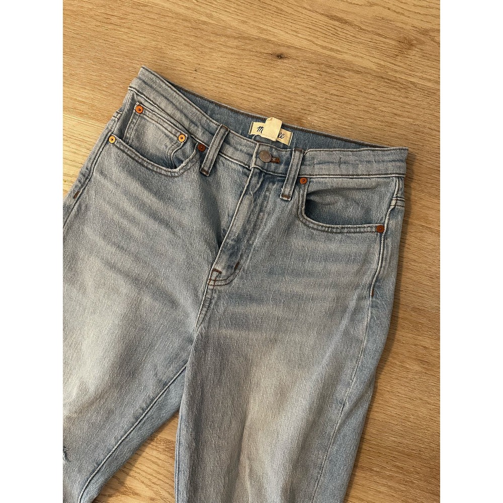 Madewell The High Rise slim crop boyjean size 26 - Picture 4 of 6